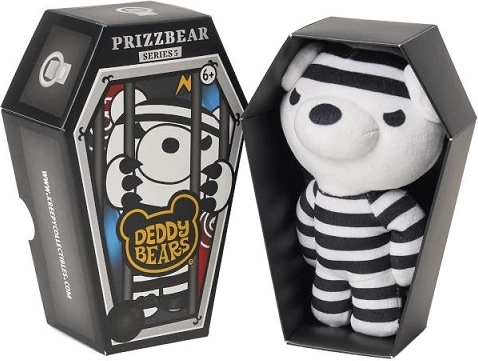 Deddy Bears Prizzbear plüssfigura koporsóban