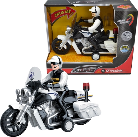 Rendőrmotor 1:16 CITY SERVICE CAR