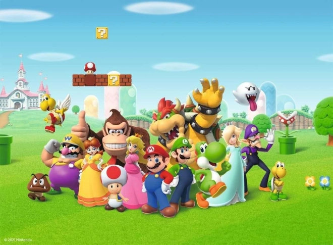 Ravensburger Super Mario Puzzle 200 darabos