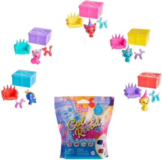 Barbie Color Reveal bulis kisállat – 1 db