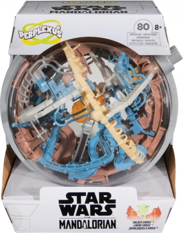 Perplexus Star Wars Mandalorian 3D fejtörő – gömb talapzaton