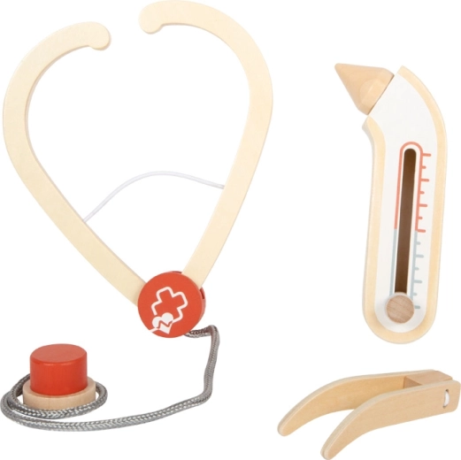 Realisztikus fa eszközök orvosos játékhoz