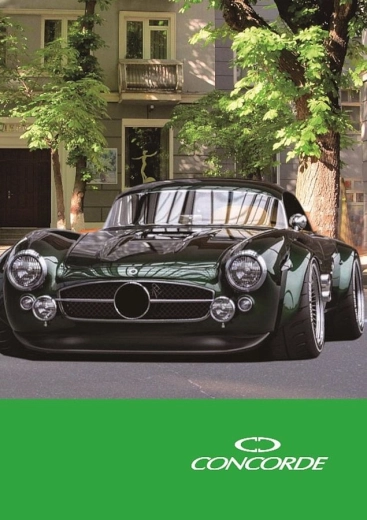 CONCORDE A5 jegyzetfüzet, 8 mm vonalazás, 150 lap