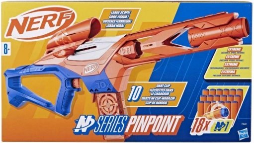 Nerf N Series Pinpoint precíziós bláster tárkapacitással és célzóoptikával