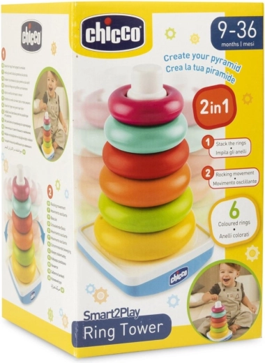 Chicco gyűrűpakoló torony 9 hó+
