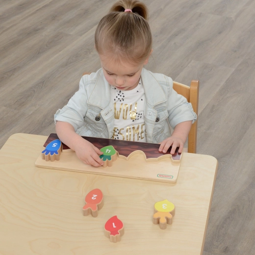 Biztonságos és tartós fa kivitel