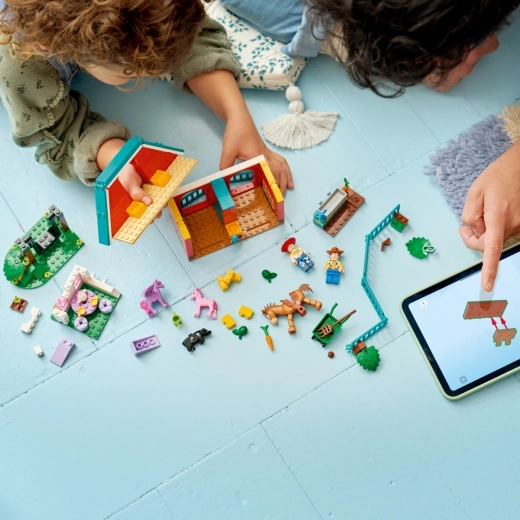 Könnyű építés 4 éves kortól + LEGO Builder app