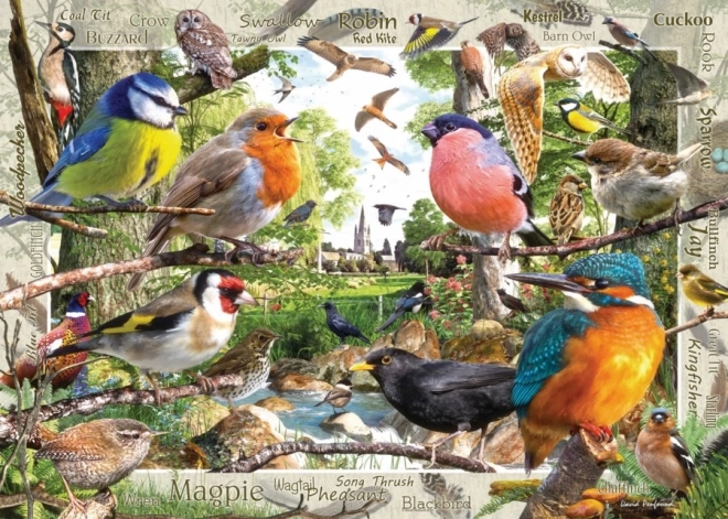 Ravensburger puzzle Madárbarátaink 1000 darab