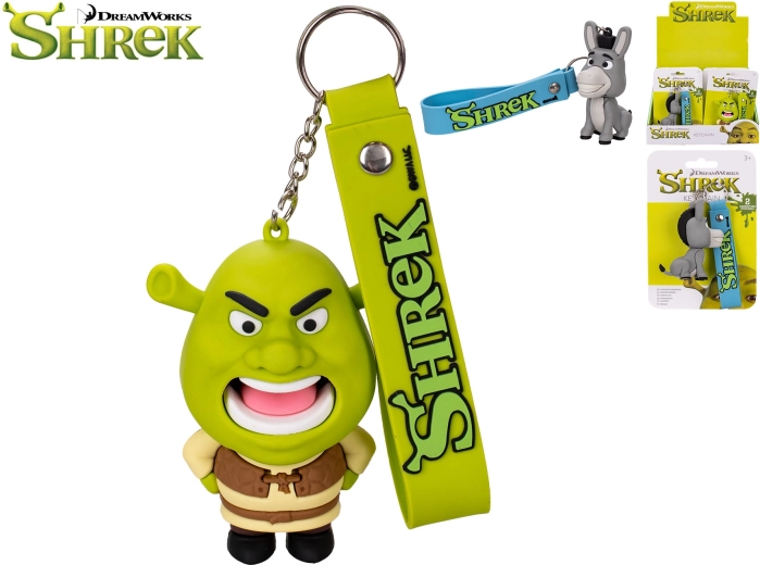 Shrek figurás kulcstartó - 1 db