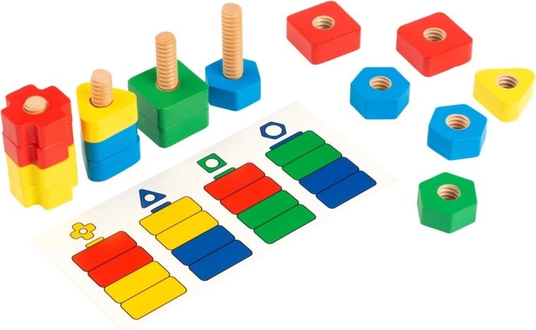 Toys for Life anyák és csavarok