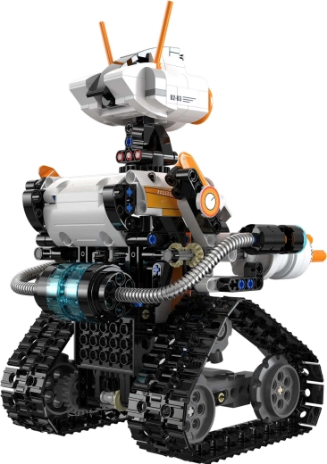 Lánctalpas robot mozgatható részekkel