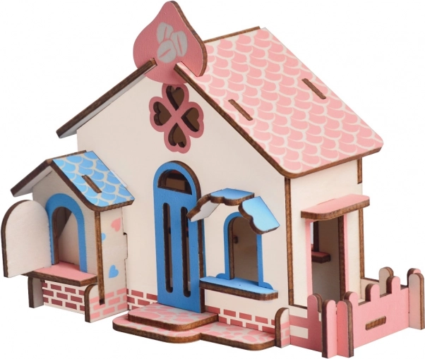Fa 3D puzzle Csokoládé ház gyerekeknek