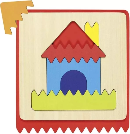 Goki tapintásos játék puzzle