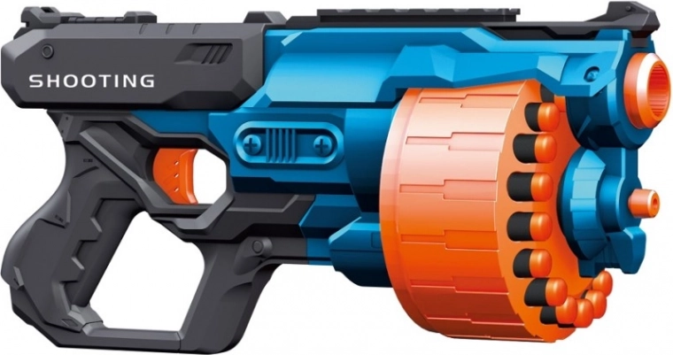 Blaster forgótárral és 24 lövedékkel