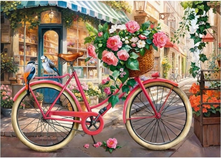 CHERRY PAZZI puzzle – Virágkiszállítás – 500 darab