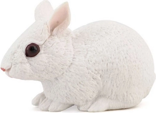 Fehér nyúl figura 10 cm