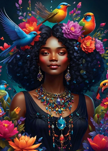 Puzzle Gaia 1000 darabos BLUEBIRD