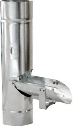 100 mm-es, horganyzott acél esőcsatorna-billenőlap