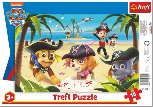 Paw Patrol barátok kirakó 15 darabos 33 × 23 cm