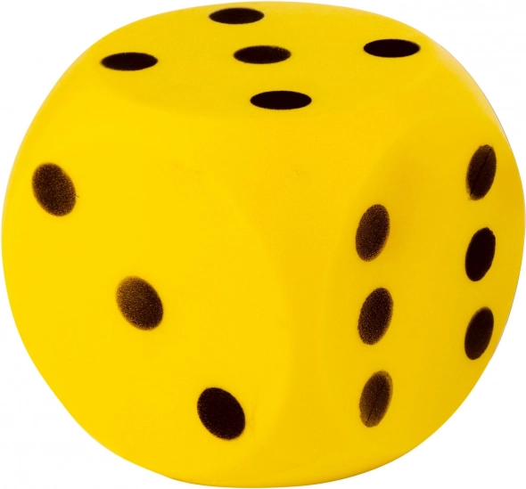 Androni puha kocka 10 cm – sárga