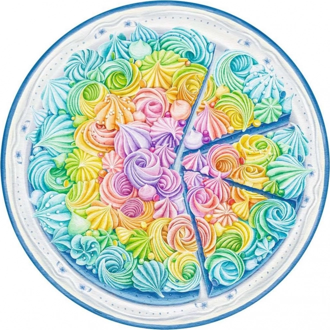 Ravensburger puzzle Rainbow Cake 500 darabos