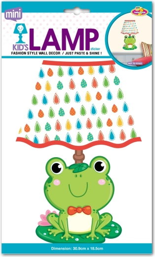 Béka mintás gyerek fali lámpa