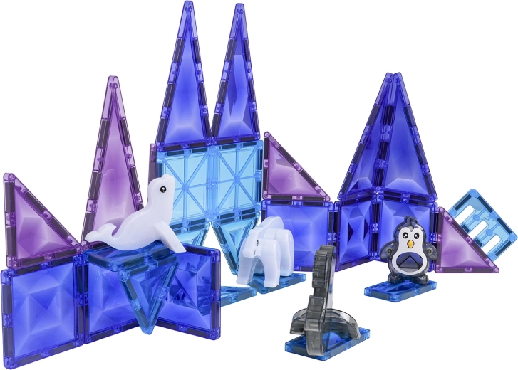 Kreatív építés jeges színekben