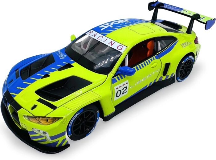 Versenyautós megjelenés 1:24 méretarányban