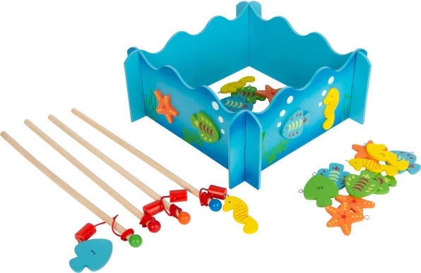small foot mágneses horgászjáték – tengeri világ