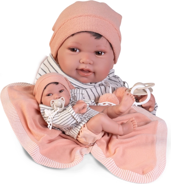 Realista baba kisbaba teljes vinil testtel 42 cm