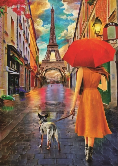 Puzzle Barátság az esőben - 500 darab