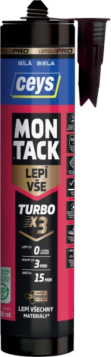Szerelőragasztó 290 ml CEYS Montack Turbo