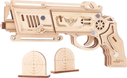 Fa 3D puzzle Gumilövedék Fegyver Falcon