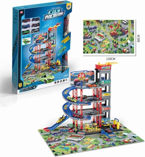 Mega többszintes parkoló alátéttel és kiegészítőkkel