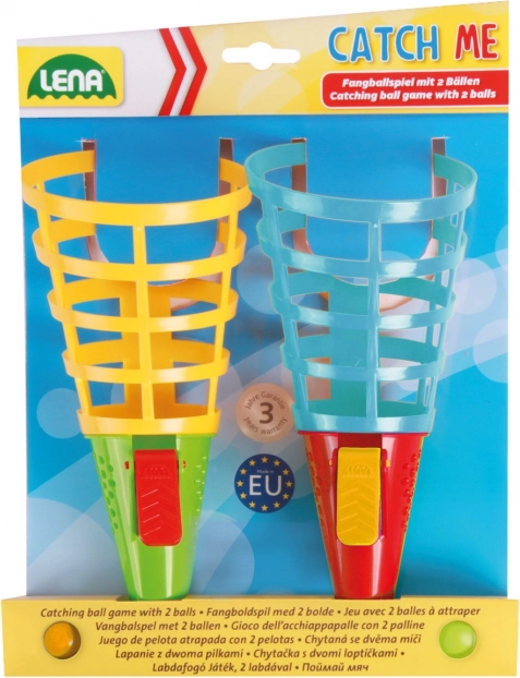 Szórakoztató Catch Ball játék műanyag labdákkal