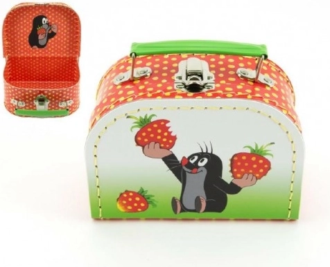 Koffer Krtek és eperrel 16cm
