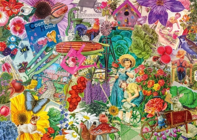 Puzzle Vidám kertészkedés 1000 darab SCHMIDT