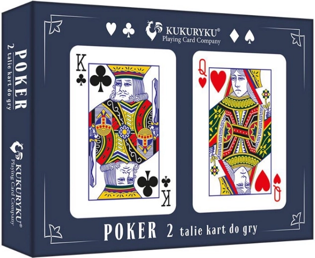 Pókerkártya-készlet – 2 pakli
