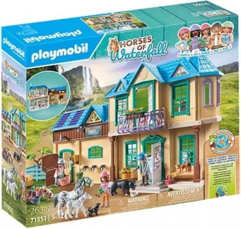 PLAYMOBIL Horses – Waterfall ranch figura készlet