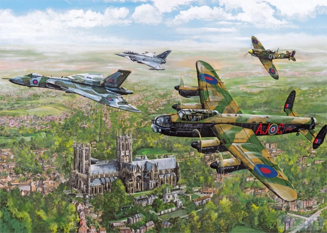 Királyi őrségváltás 1000 darabos puzzle - GIBSONS