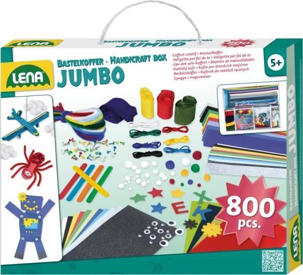 Lena kreatív bőrönd Jumbo 800 db