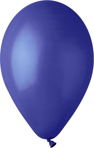 Pasztell lufik 25 cm – sötétkék