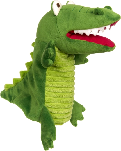 Sigikid plüss kézbáb – krokodil