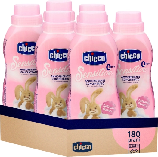 Chicco Baby Sensitive öblítő Virágos ölelés illattal, koncentrátum 750 ml (6×30 mosás)