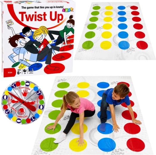 Twist családi mozgásos játék szőnyeggel és rulettel