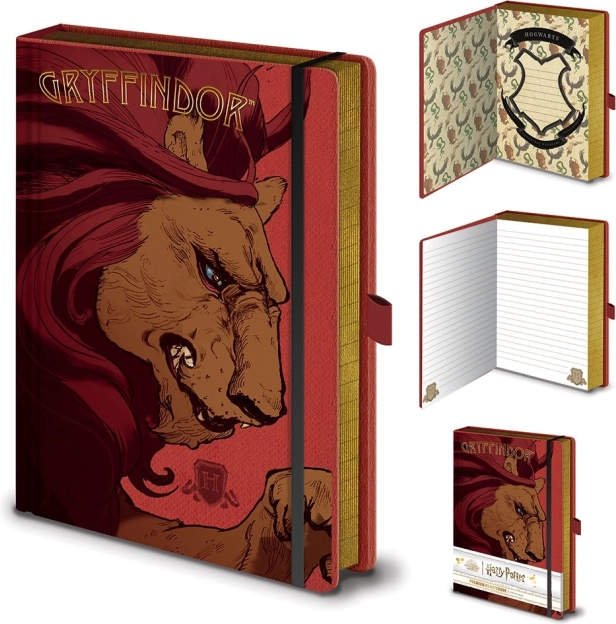 A5 prémium jegyzettömb Harry Potter – Griffendél
