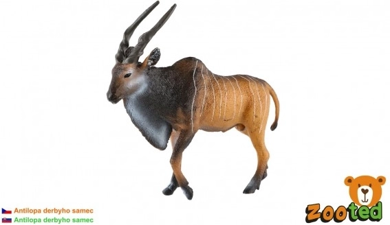 Derby-antilop műanyag figura – hím, 14 cm