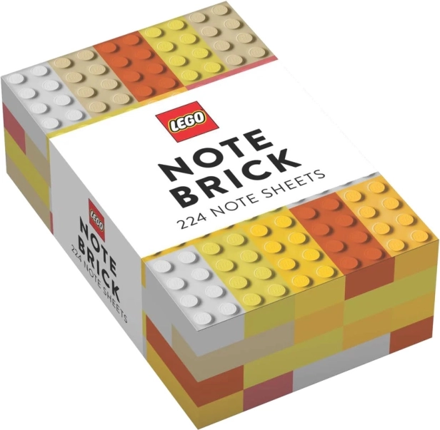 LEGO jegyzetlapok ajándékdobozban
