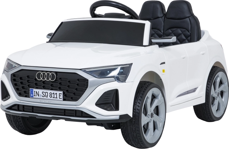 Elektromos Audi SQ8 kisautó gyermekeknek távirányítóval, fehér