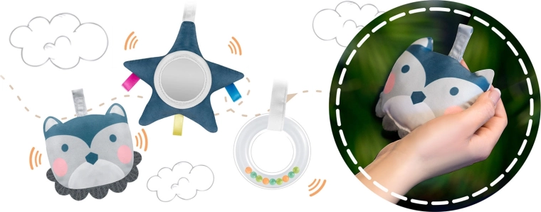 Játékív érzékszervi fejlesztéshez